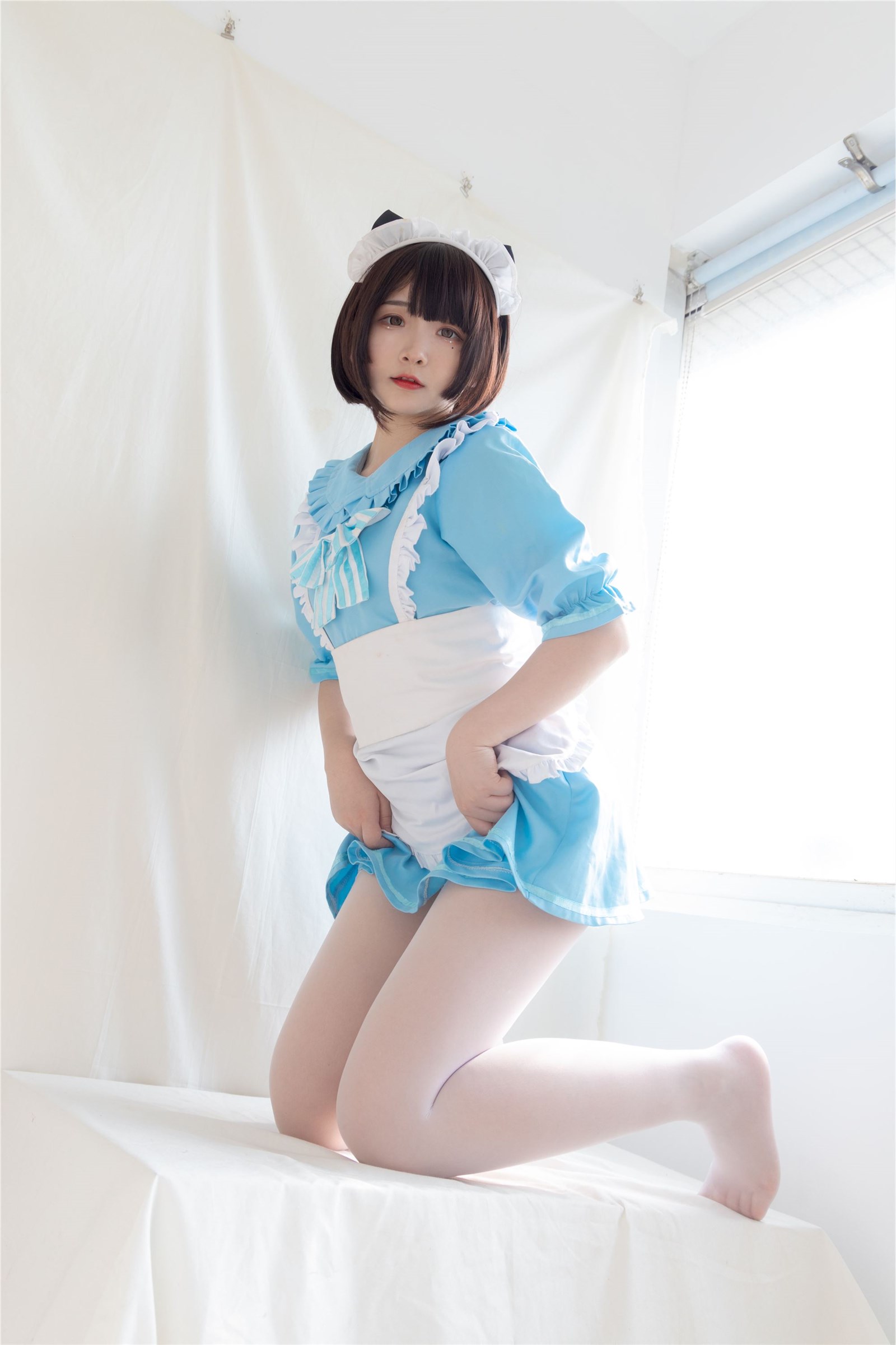 Guchuan No.060 blue kitten maid(31)